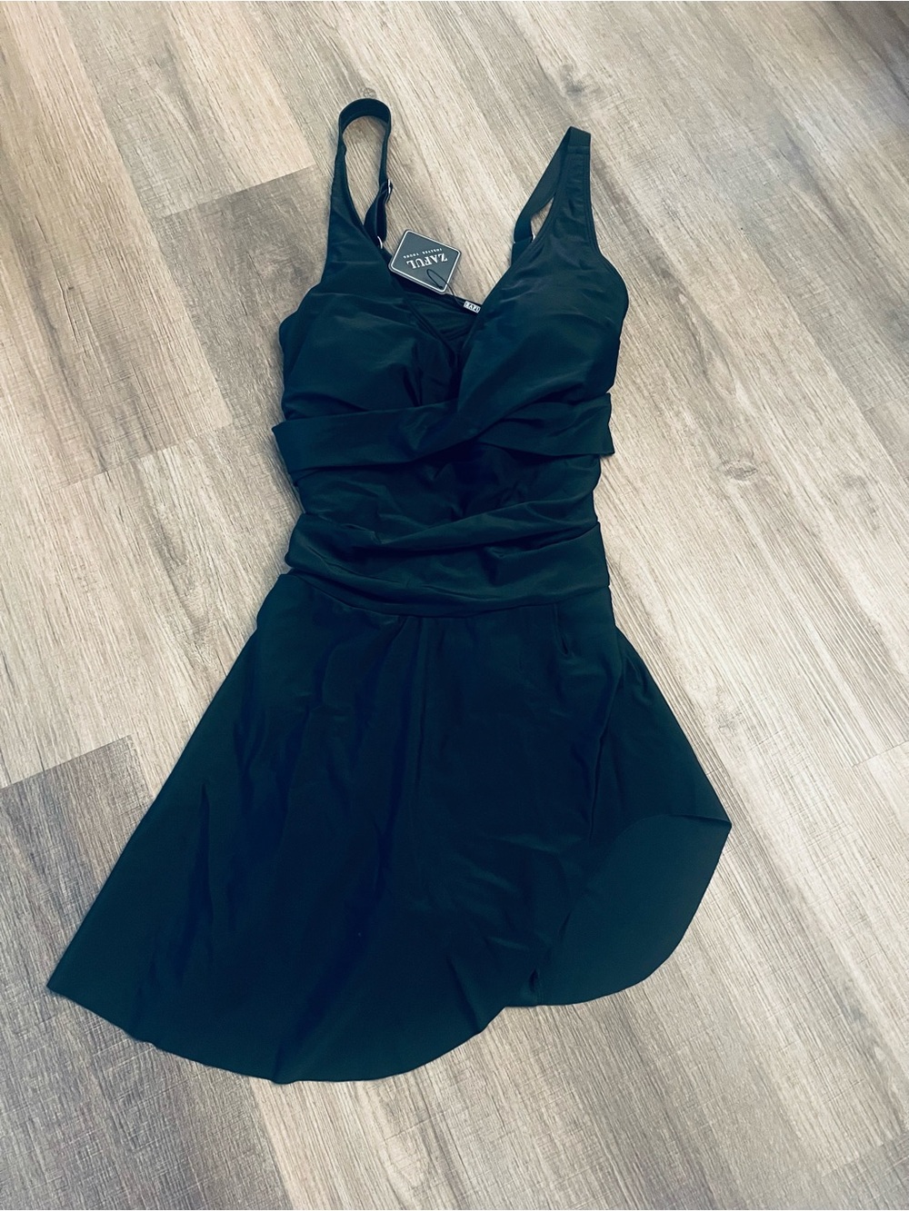 Zaful NWT Women’s one piece swimsuit Ruched 2x